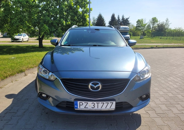 Mazda 6 cena 58600 przebieg: 90000, rok produkcji 2014 z Luboń małe 67